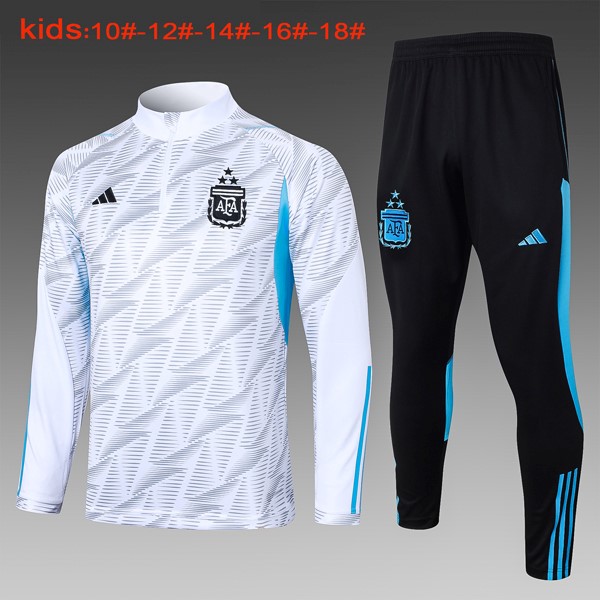 Kinder Sweatshirts Argentinien 2024 Weiß 2